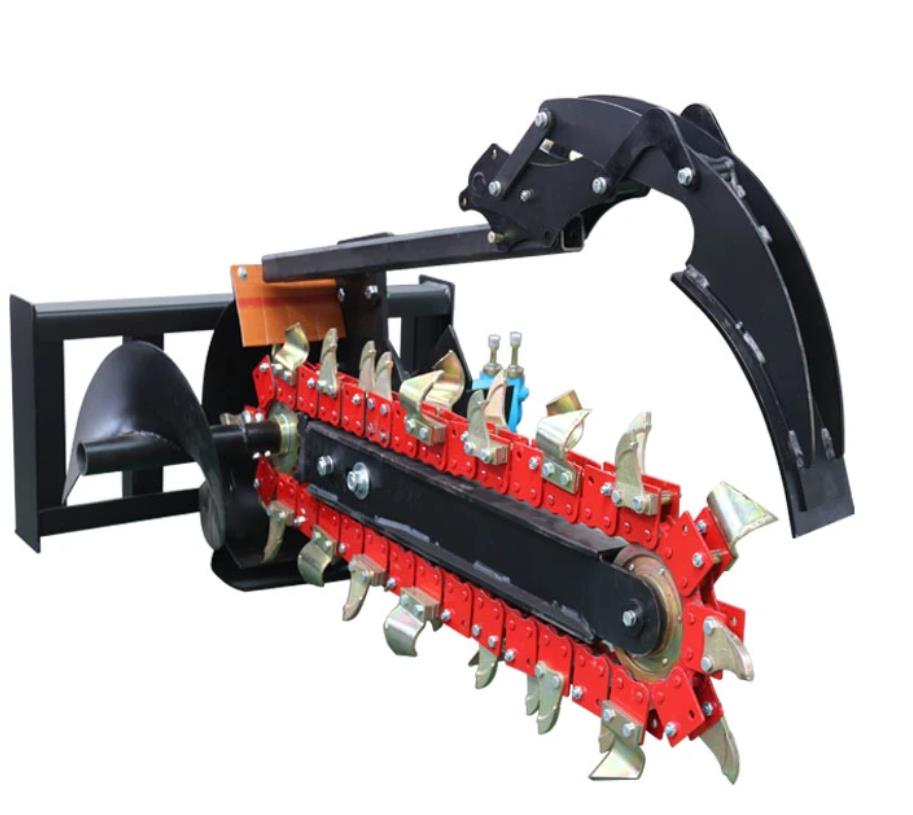 Trencher Skid Steer Attachment For Sale_Manufacturers_Suppliers